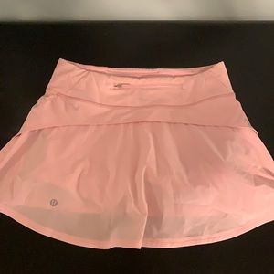 Lululemon pink tennis skirt